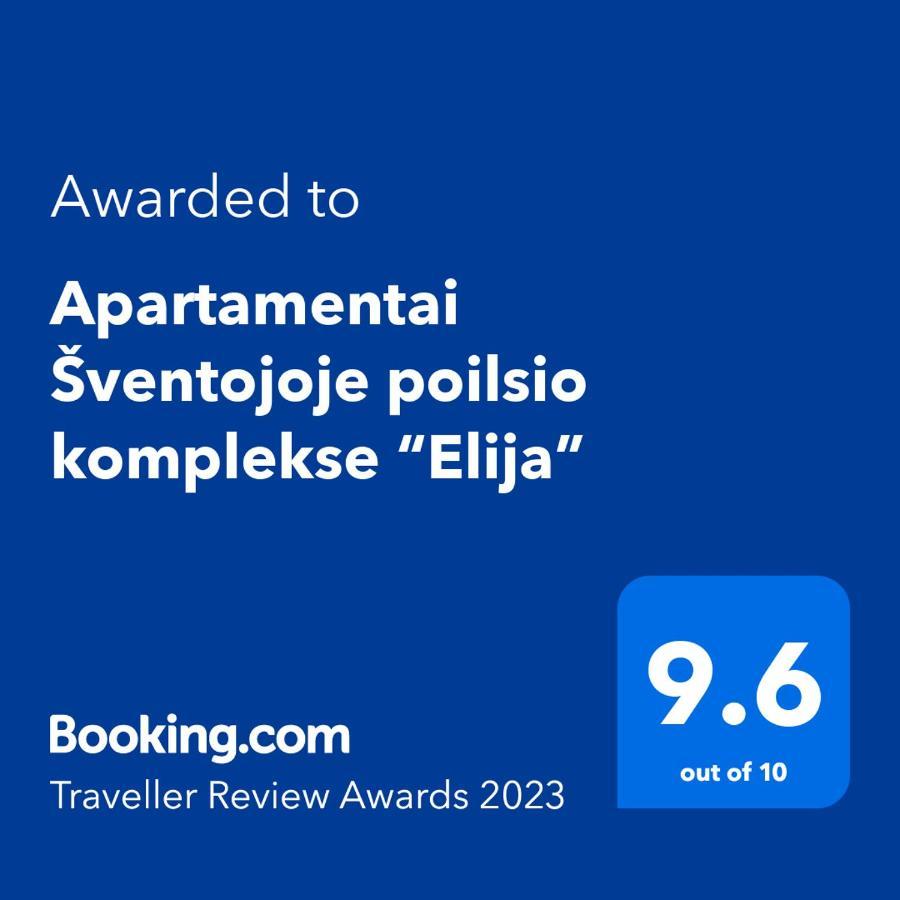 Apartamentai Sventojoje Poilsio Komplekse “Elija” Паланга Экстерьер фото